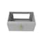 Castello Usa Alpine 30-inch Gray Vanity Base with Gold Handle CB-MC-30G-GLD-VBO - alternate 2
